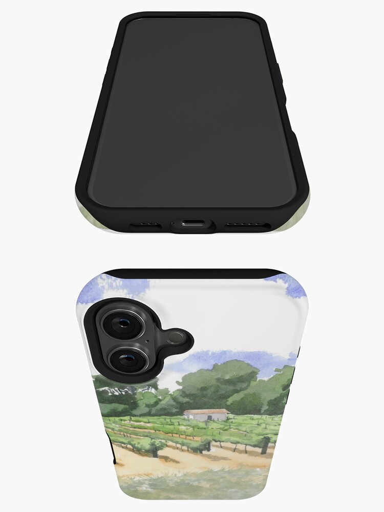 Thumbnail 3 of 4, iPhone Case, Roadside Vineyard designed and sold by ABillingsArt.