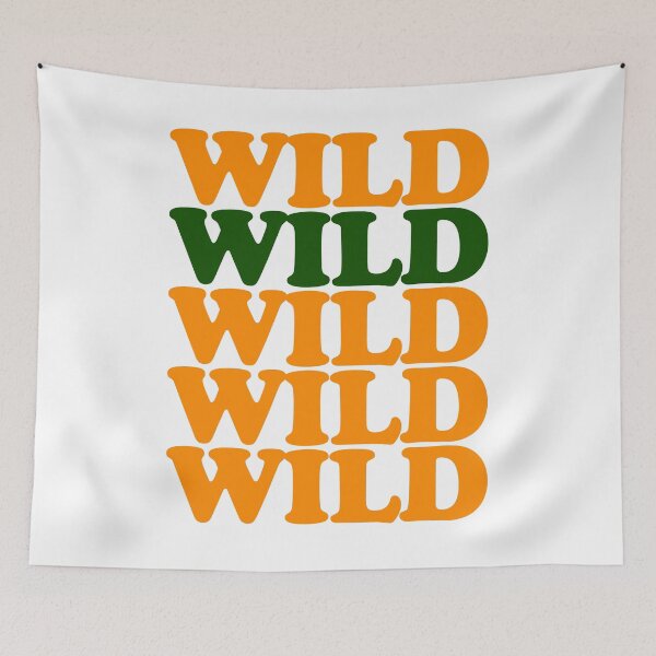 Item preview, Wild Wild Wild Wild Wild Text Based Design designed and sold by deskwhiskey.