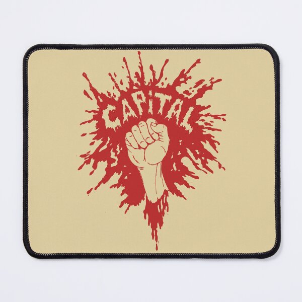 Item preview, Smash Capital - Raised Fist, Protest, Anti Capitalist, Socialist designed and sold by SpaceDogLaika.