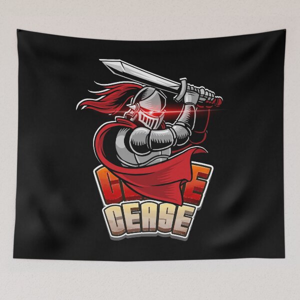 Item preview, Cease Meme Rage Knight  designed and sold by ExplodingTrends.