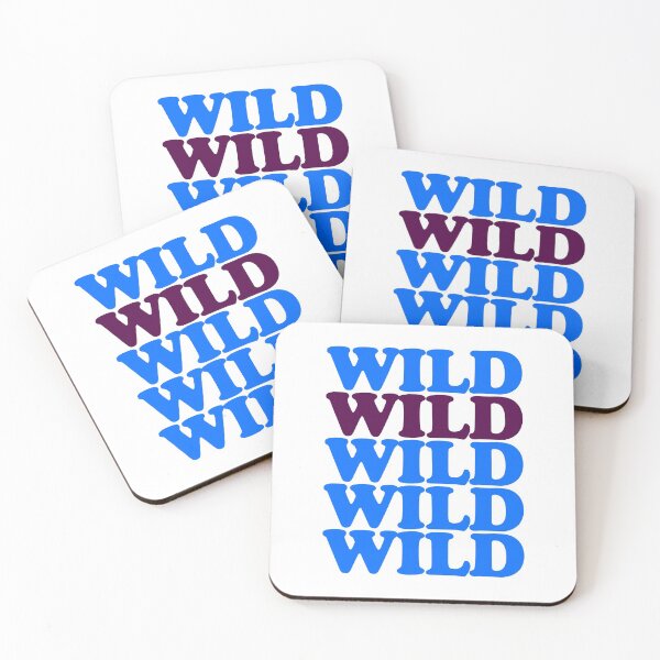 Item preview, Wild Wild Wild Wild Wild Text Based Design designed and sold by deskwhiskey.