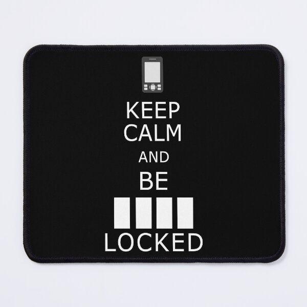 Item preview, Keep calm and be ____ locked designed and sold by clockworkheart.