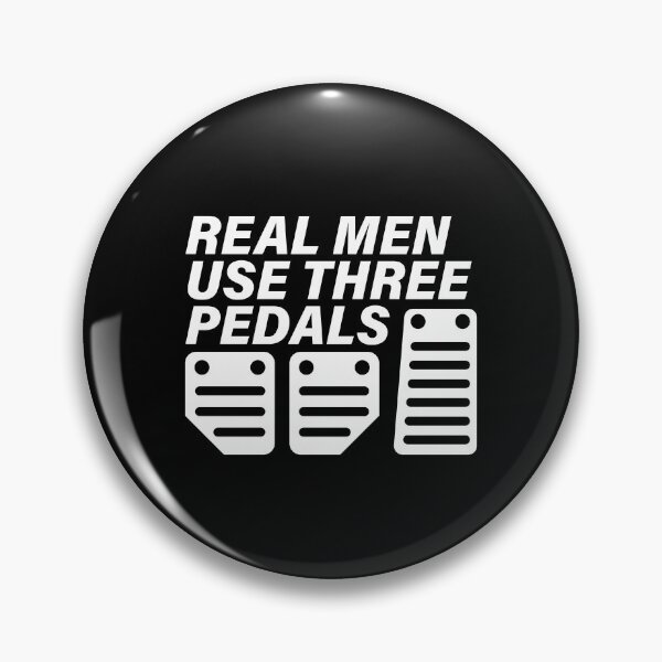 Item preview, Real Men Use Three Pedals designed and sold by walepave.