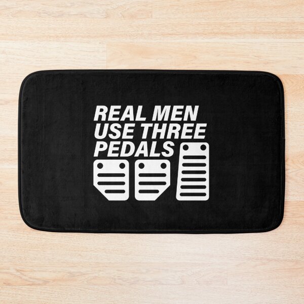 Item preview, Real Men Use Three Pedals designed and sold by walepave.
