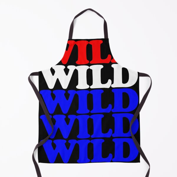 Item preview, Wild Wild Wild Wild Wild Text Based Design Red White and Blue designed and sold by deskwhiskey.