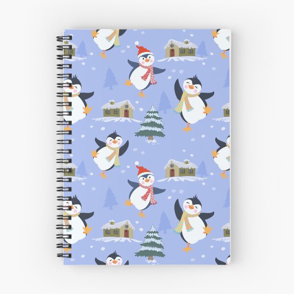 Item preview, Funny Penguin Bird In The Snow Everybirdy Pattern designed and sold by thecooltable.