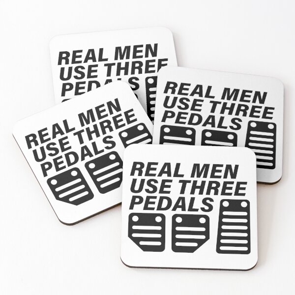Item preview, Real Men Use Three Pedals designed and sold by walepave.