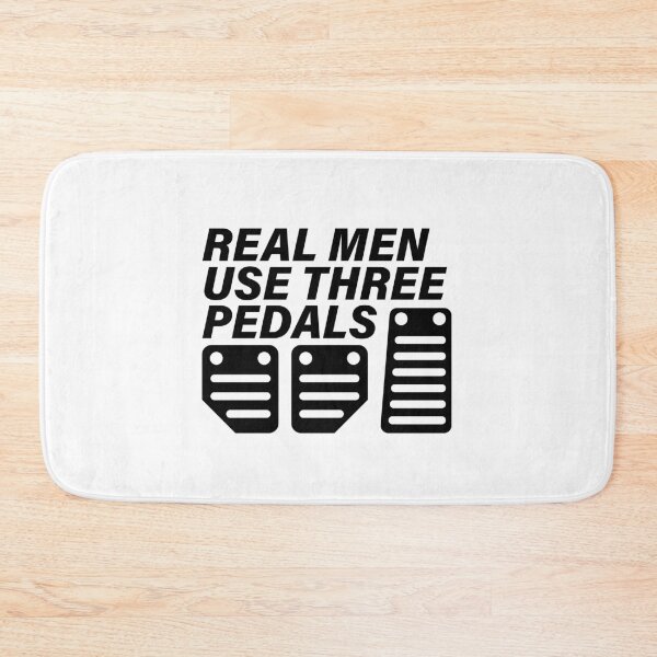 Item preview, Real Men Use Three Pedals designed and sold by walepave.