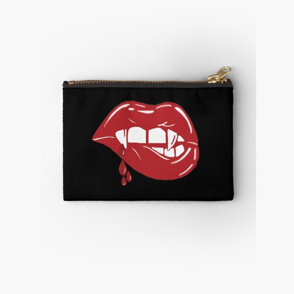 Item preview, Vampire Red Lips Dripping Blood designed and sold by Swigalicious.