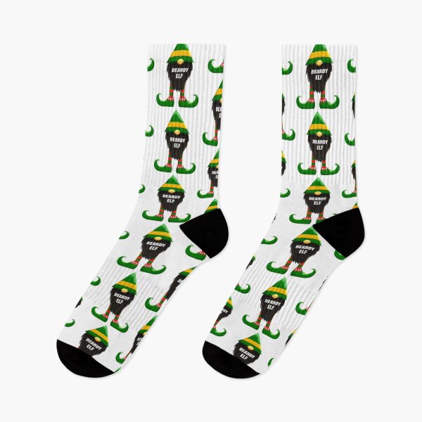 Item preview, Christmas Beardy Elf - Cute Fun Gnome - Green designed and sold by SilverSquirrels.