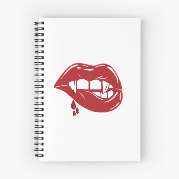 Item preview, Vampire Red Lips Dripping Blood designed and sold by Swigalicious.