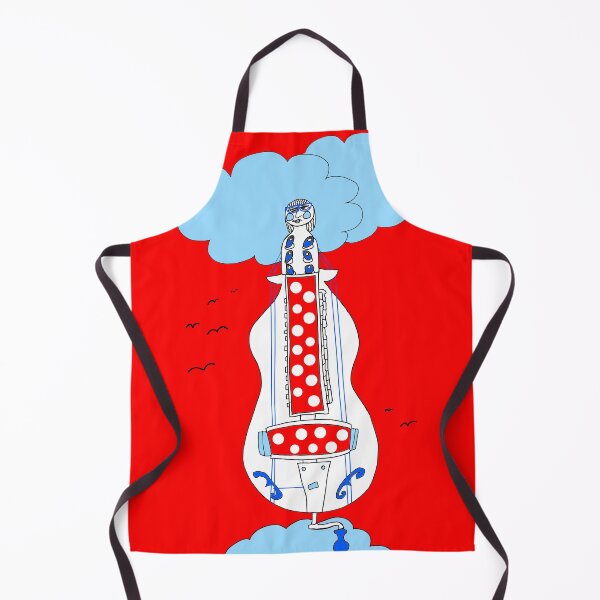 Item preview, Hurdy-gurdy Polka Dot Head in the Clouds designed and sold by inkle.