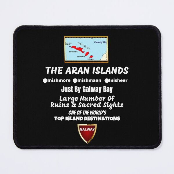Item preview, The Aran Islands Map Top Destinations. designed and sold by OliDesigns.