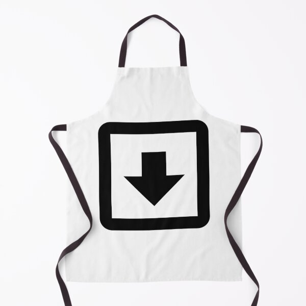 Item preview, MDI Arrow-Down-Bold-Box-Outline designed and sold by GnarlyFurtardo.