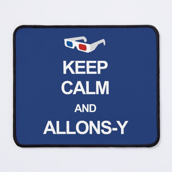 Item preview, Keep calm and allons-y designed and sold by clockworkheart.