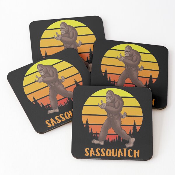 Item preview, Sassquatch - Badass With An Attitude To Match  - Black designed and sold by crazycollective.