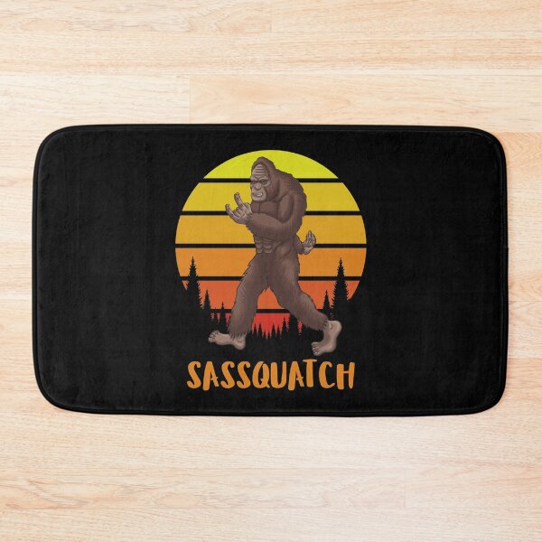 Item preview, Sassquatch - Badass With An Attitude To Match  - Black designed and sold by crazycollective.
