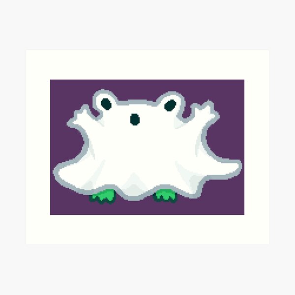 Ghost Frog Art Print