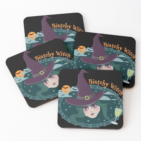 Item preview, Biatchy Witch Club designed and sold by RGB-Ginger.