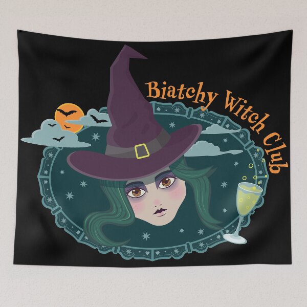 Item preview, Biatchy Witch Club designed and sold by RGB-Ginger.