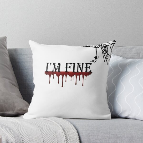 Item preview, I'm Fine Graphic Novelty Sarcastic Movie Halloween Funny designed and sold by hanichshop.