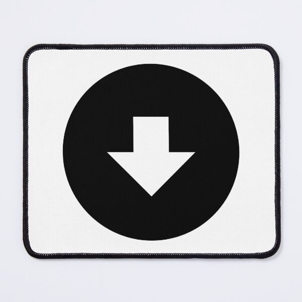 Item preview, MDI Arrow-Down-Bold-Circle designed and sold by GnarlyFurtardo.