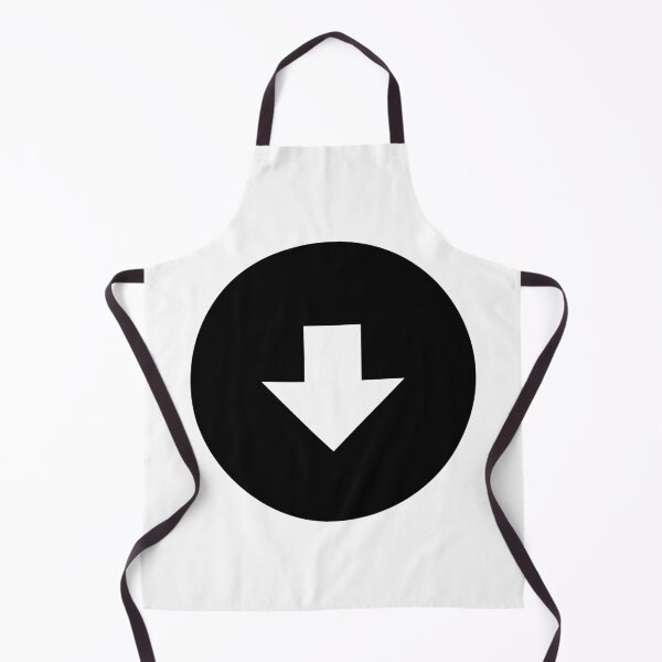 Item preview, MDI Arrow-Down-Bold-Circle designed and sold by GnarlyFurtardo.