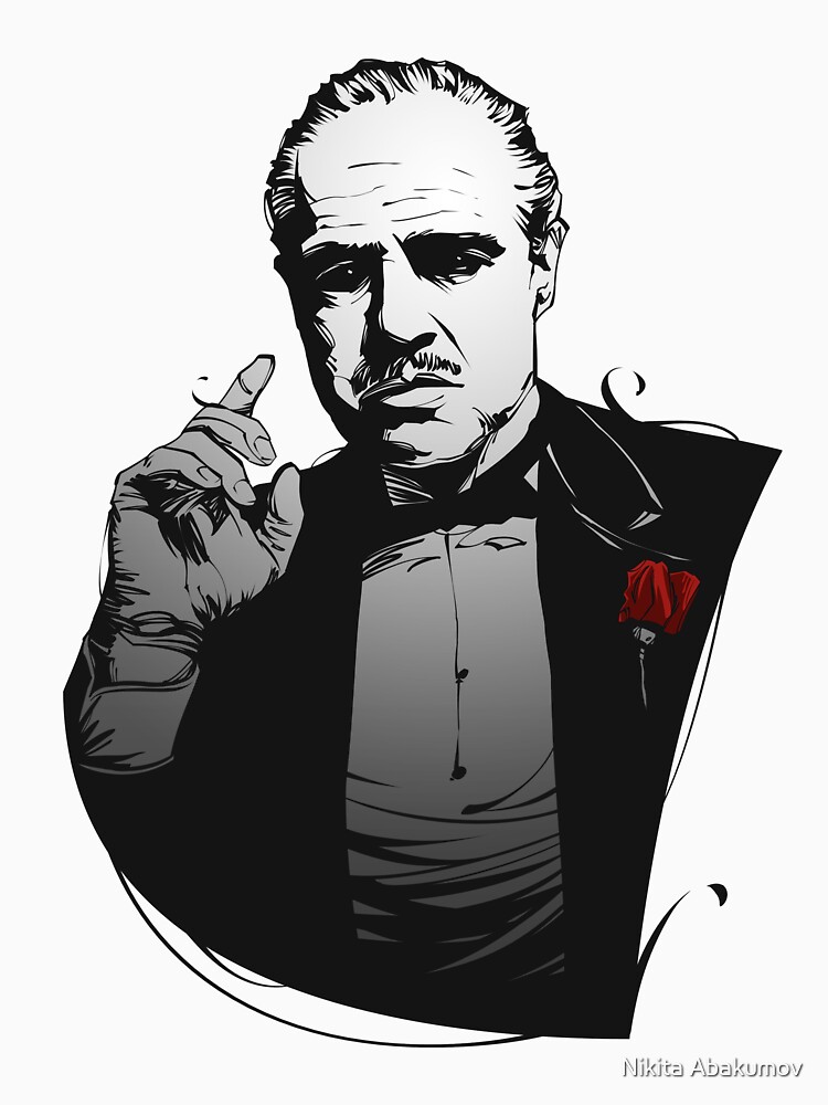 The Godfather T Shirt For Sale By N Abakumov Redbubble The Godfather T Shirts Godfather 