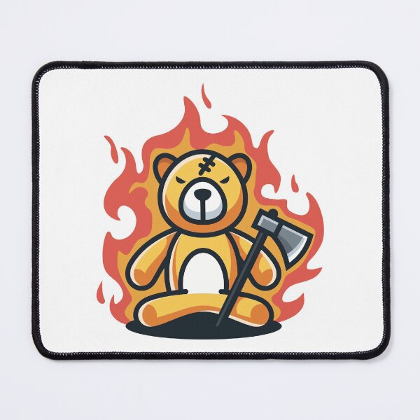 Item preview, Angry Bear With Axe designed and sold by Curio Meridian.
