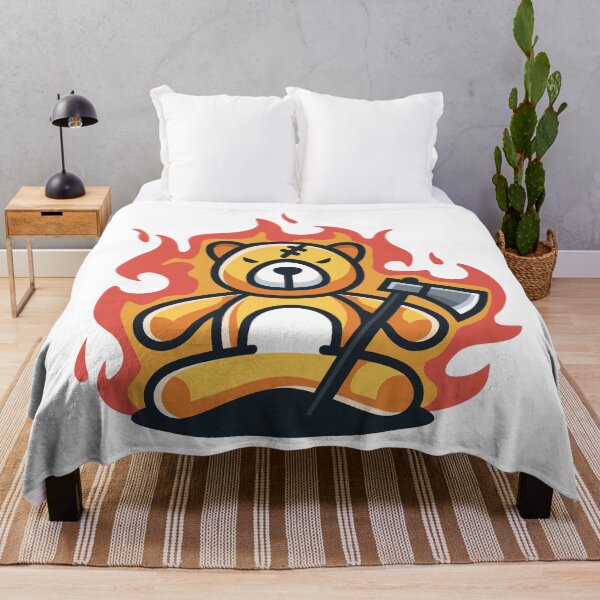 Item preview, Angry Bear With Axe designed and sold by Vector Scout Lab.