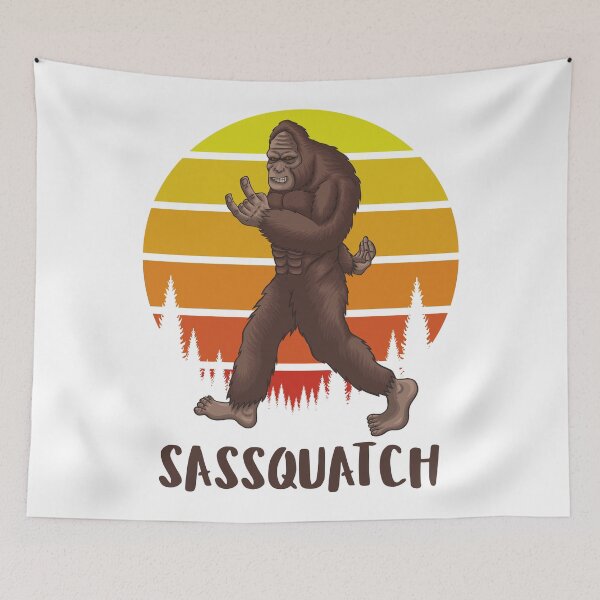 Item preview, Sassquatch - Badass With An Attitude To Match  - White designed and sold by crazycollective.