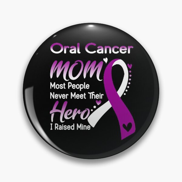 Item preview, Oral Cancer Mom Most People Never Meet Their Hero I Raise Mine designed and sold by hvoid41.