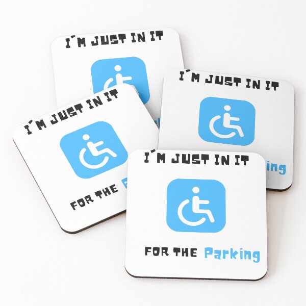 Item preview, I'm Just In It For The Parking , Im Just In It For The Parking ,  Handicapped Humans Design  Gift For Father designed and sold by YLartist.