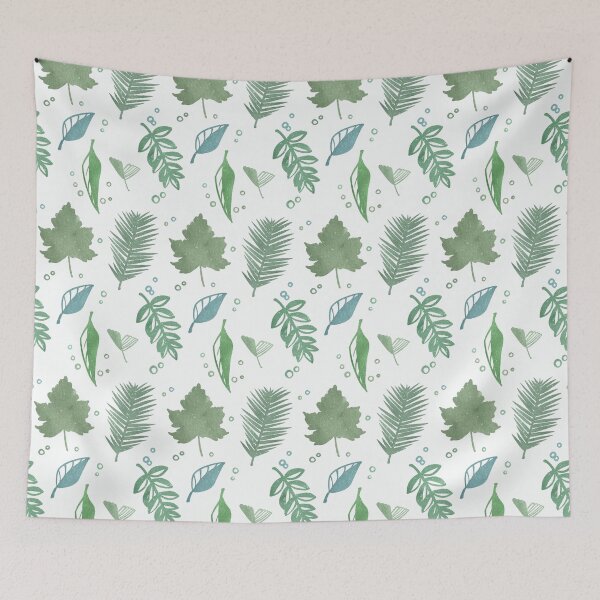 Item preview, Textured Leaves Doodle designed and sold by TaroTaroStudio.