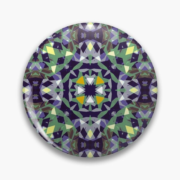 Item preview, Elegant Modern Winter Autumn Green Purple Brown Geometric Design Pattern  designed and sold by PatternPerfect.