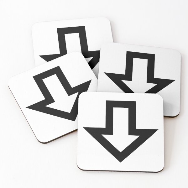 Item preview, MDI Arrow-Down-Bold-Outline designed and sold by GnarlyFurtardo.