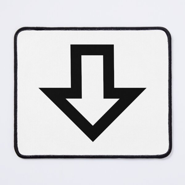 Item preview, MDI Arrow-Down-Bold-Outline designed and sold by GnarlyFurtardo.
