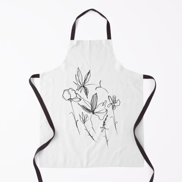 Item preview, Flowers Sketch - Simple Vintage Aesthetic Inspired designed and sold by morgansgoods.