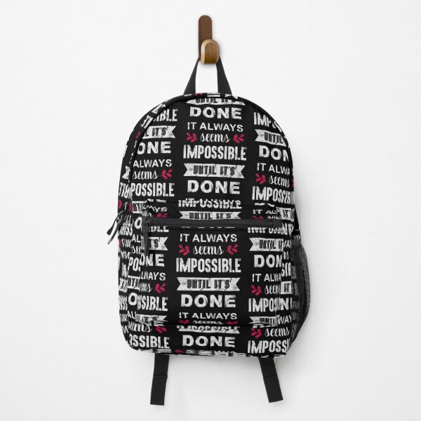 Item preview, It Always Seems Impossible Until It's Done designed and sold by motivationaltee.