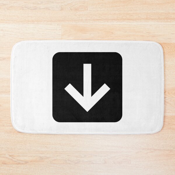 Item preview, MDI Arrow-Down-Box designed and sold by GnarlyFurtardo.