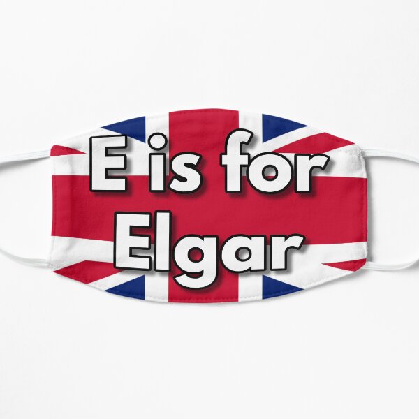 E is for Elgar Flat Mask