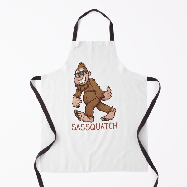 Item preview, Sassquatch - Badass With An Attitude To Match  - White - Cartoon  designed and sold by crazycollective.