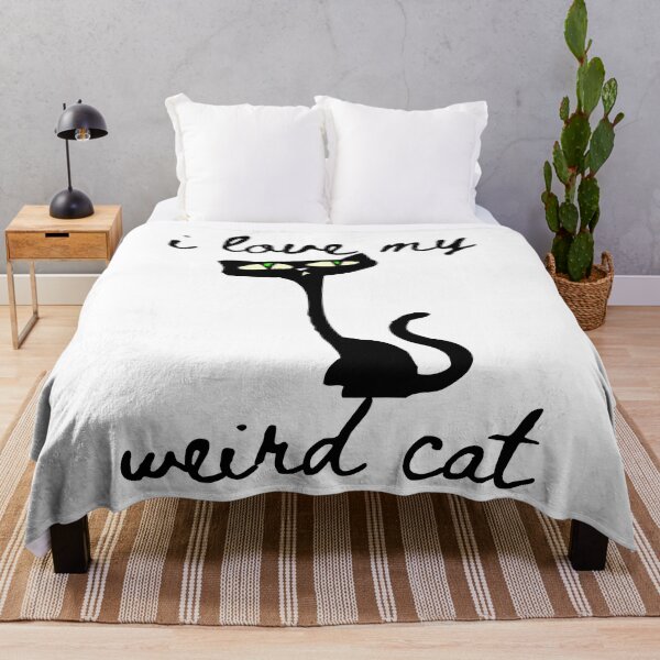 Item preview, I love my weird cat designed and sold by uranus-art.