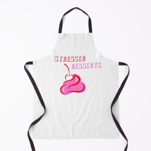 Item preview, STRESSED Backwards DESSERTS (PINK/REDTEXT) designed and sold by TheUrbanDreamer.