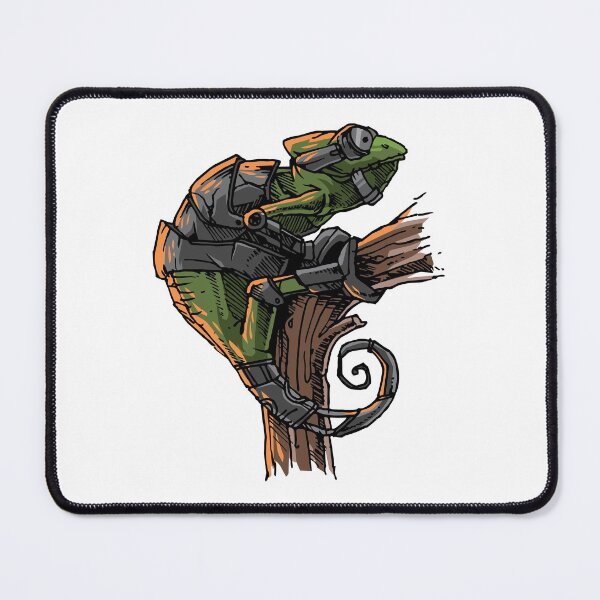Item preview, Armored Green Chameleon designed and sold by Curio Meridian.