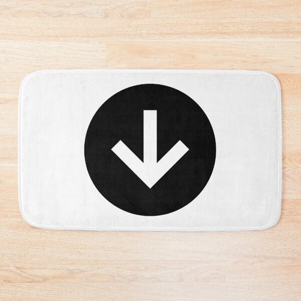 Item preview, MDI Arrow-Down-Circle designed and sold by GnarlyFurtardo.