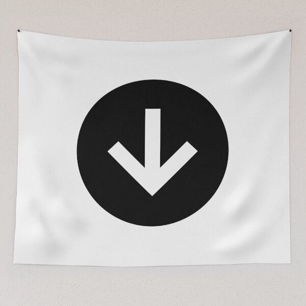 Item preview, MDI Arrow-Down-Circle designed and sold by GnarlyFurtardo.