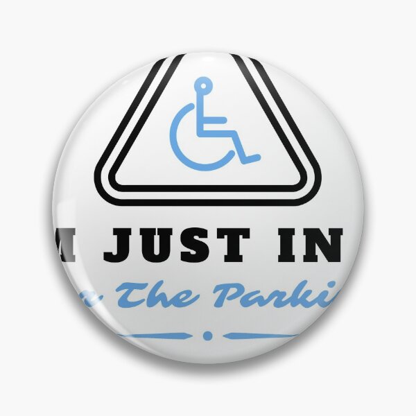 Item preview, Copy of I'm Just In It For The Parking , Im Just In It For The Parking ,  Handicapped Humans Design  Gift For Father designed and sold by YLartist.