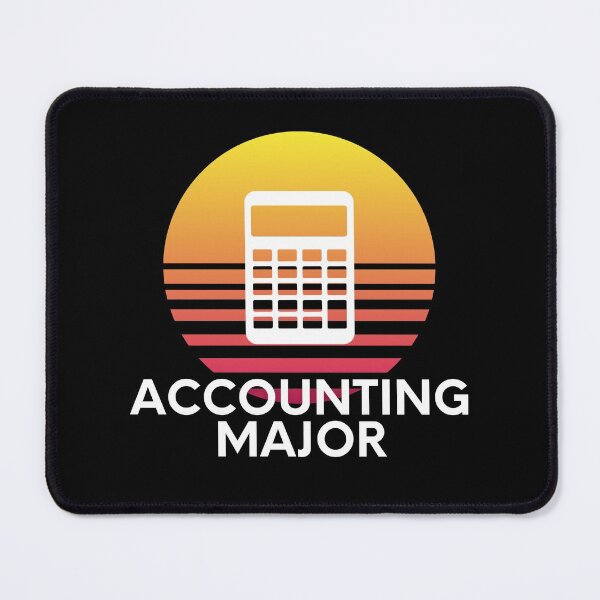Item preview, Accounting Major Colorful Sunset College Student Graphic designed and sold by EllConApparel.