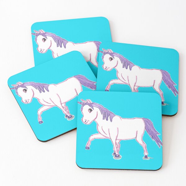 Item preview, Twinkle Toes the Purple and Pink Unicorn designed and sold by AliCatOriginals.